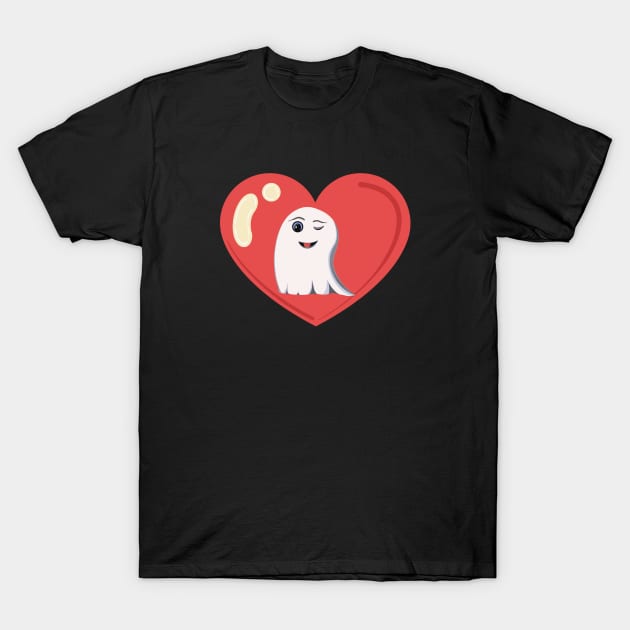 Boo Love T-Shirt by AlbionsArt